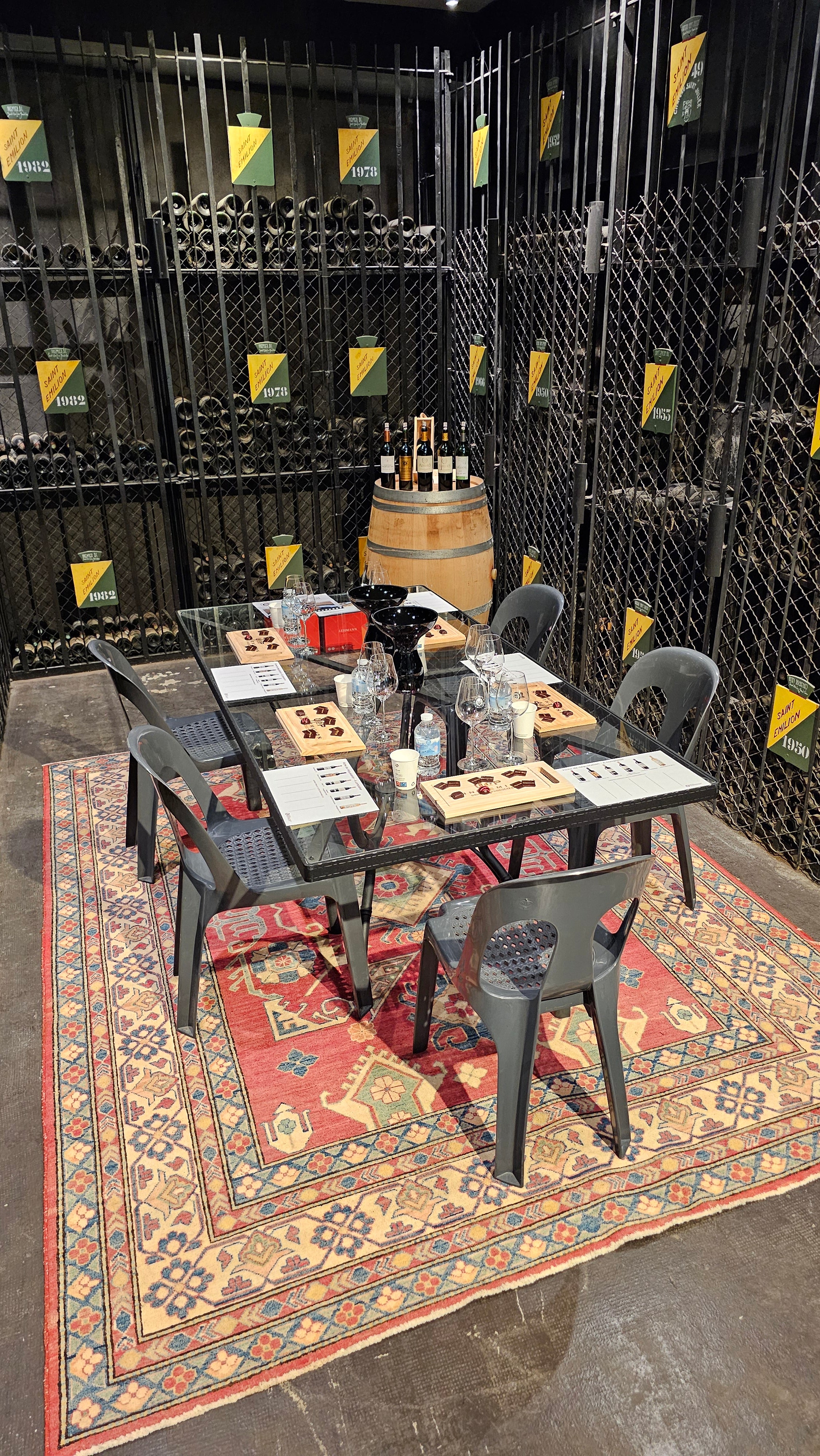 Visite avec accord vins/chocolat